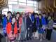 The Japanese students of the Shun Hing College shared their university lives with Mr Hitoshi Noda, Consul-General of Japan in Hong Kong (5th from left), Mr David Mong, Chairman of Shun Hing Group (4th from left) and Dr Yoshiko Nakano, Associate Dean of Faculty of Arts (1st from right).
